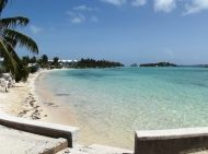 VIEW OF BEACH FROM RESORT