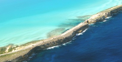 Eleuthera and its Narrow Coastline