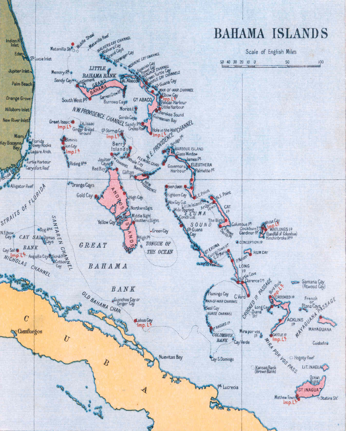 map of the bahama islands Map Of The Bahamas map of the bahama islands