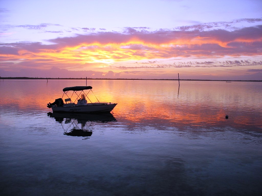 enjoy the sunset of Spanish Wells property on Eleuthera