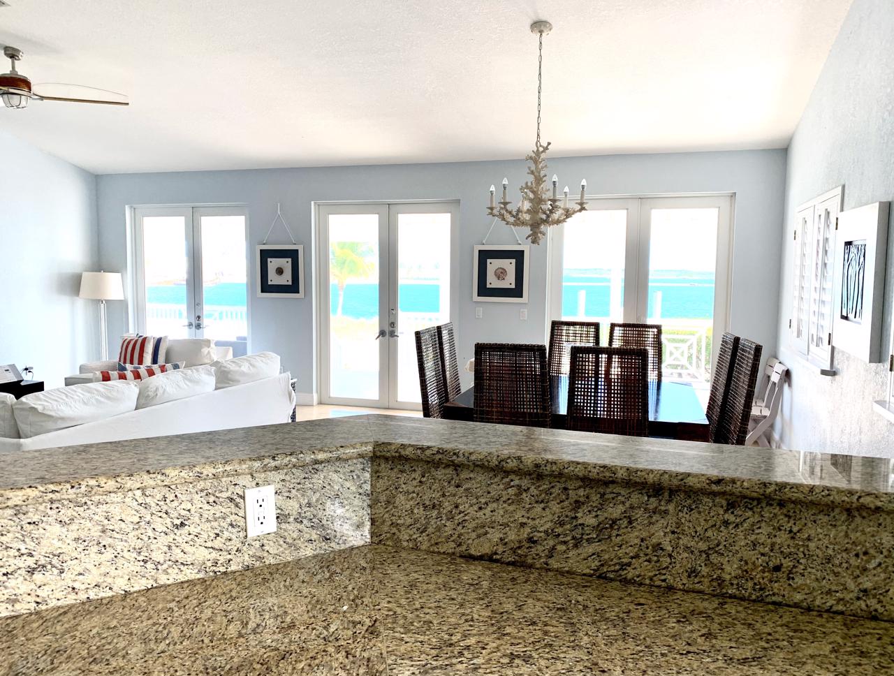 Bimini bayfront home with dockage.