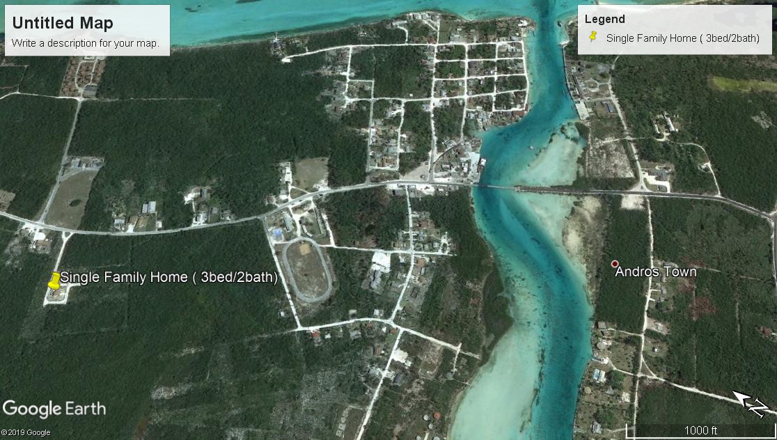 Bahamas Real Estate on Andros For Sale ID 42516