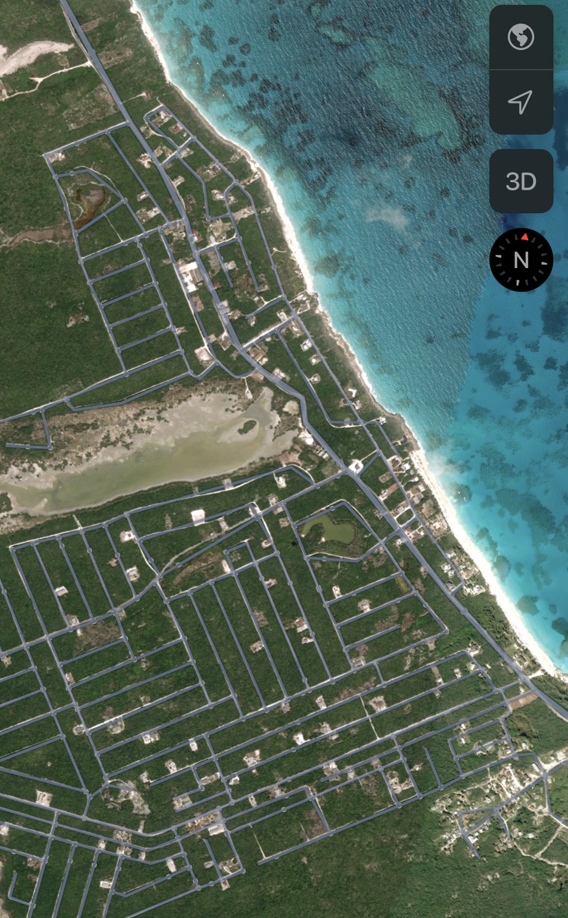 Exuma vacant lot