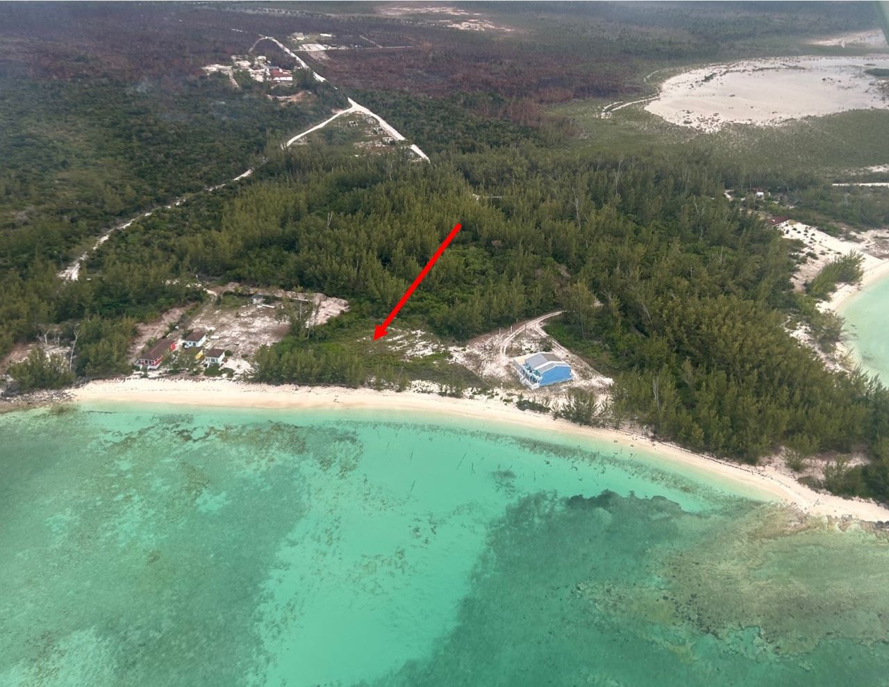 evans bay andros beachfront lot