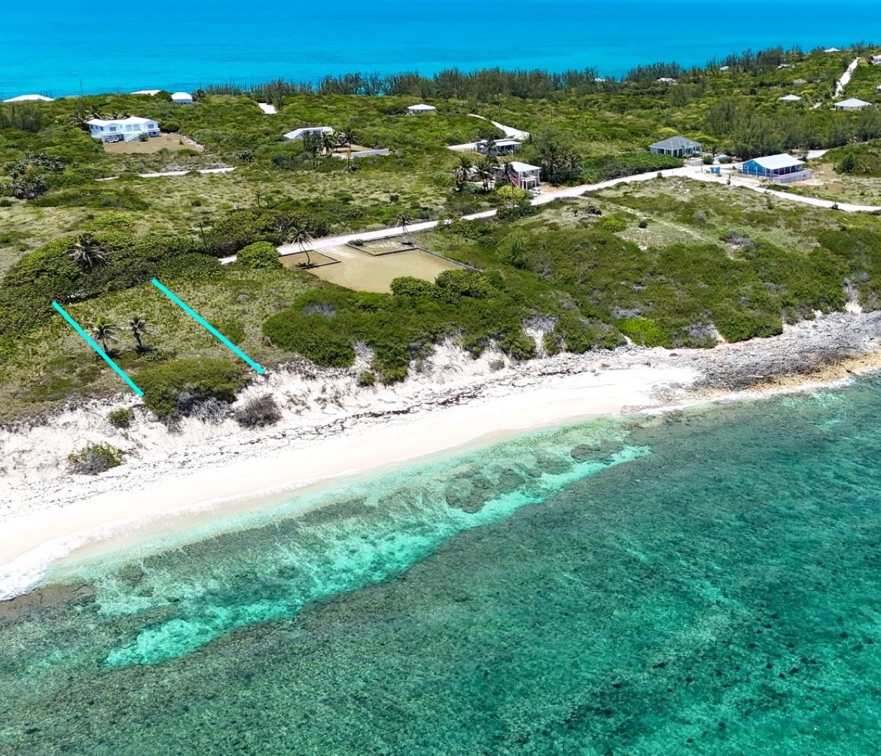 Rainbow bay beachfron eleuthera lot 